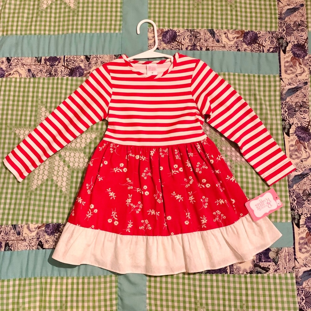 *RicRac & Ruffles* dress NWT ❤️